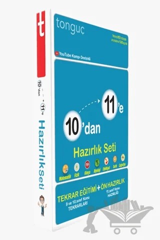10'dan 11'e Hazırlık Seti – Kolektif – Tonguç Akademi kitap kapağı