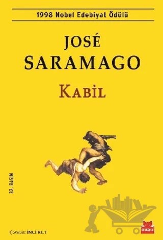 Kabil – Jose Saramago – Kırmızı Kedi Yayınevi kitap kapağı