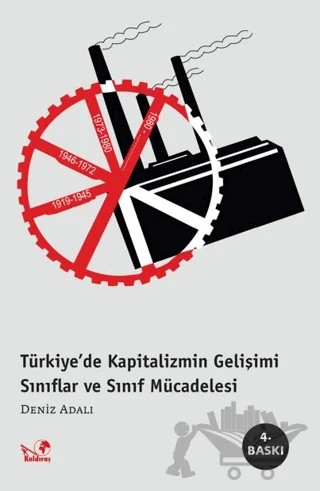 Türkiye’de Kapitalizmin Gelişimi / Sınıflar ve Sınıf Mücadelesi – Deniz Adalı – Kaldıraç Yayınevi kitap kapağı