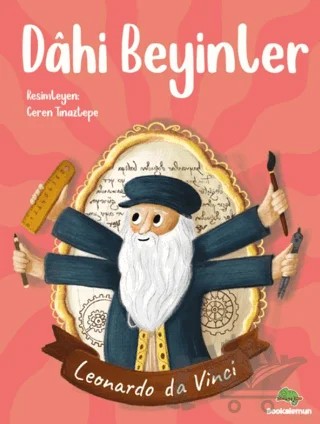 Dahi Beyinler – Leonardo da Vinci – Kolektif – Bookalemun Yayınevi kitap kapağı