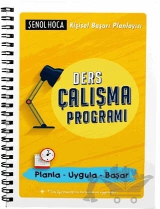 Ders Çalışma Programı – Kolektif – Şenol Hoca Yayınları kitap kapağı