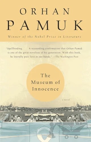 The Museum of Innocence – Orhan Pamuk – Vintage kitap kapağı