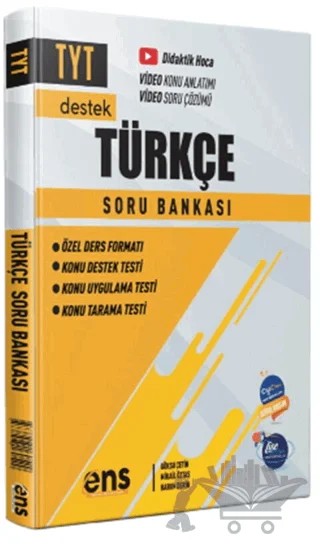 TYT Türkçe Soru Bankası – Göksu Çetin, Mikail Öztaş, Harun Derin – ENS Yayınları kitap kapağı