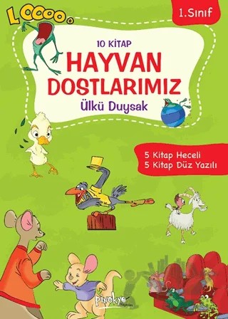 1. Sınıf Hayvan Dostlarımız Serisi (10 Kitap Takım) – Kolektif – Pinokyo Yayınları kitap kapağı