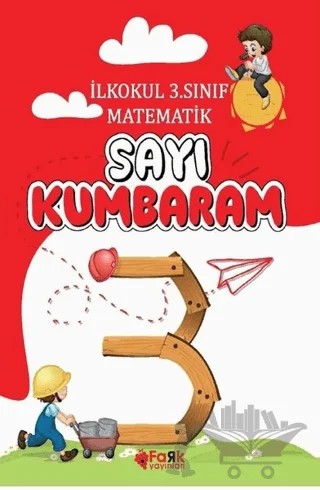 İlkokul 3. Sınıf Matematik Sayı Kumbaram – Veysel Yıldız – Fark Yayınları kitap kapağı