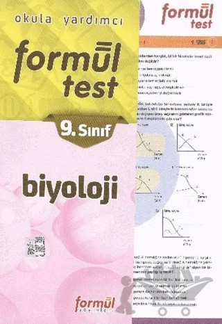 9. Sınıf Biyoloji Formül Yaprak Test – Kolektif – Formül Yayınları kitap kapağı