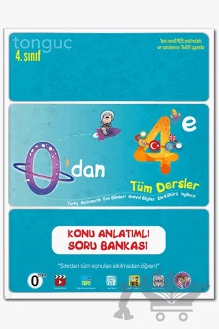 0'dan 4'e Konu Anlatımlı Soru Bankası – Kolektif – Tonguç Akademi kitap kapağı