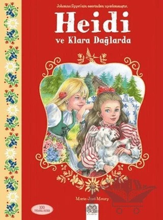 Heidi ve Klara Dağlarda – Marie-Jose Maury – 1001 Çiçek Kitaplar kitap kapağı
