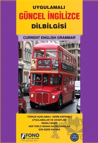 Uygulamalı Temel İngilizce Dilbilgisi (A2 - C1) – Bahire Şerif – Fono Yayınları kitap kapağı