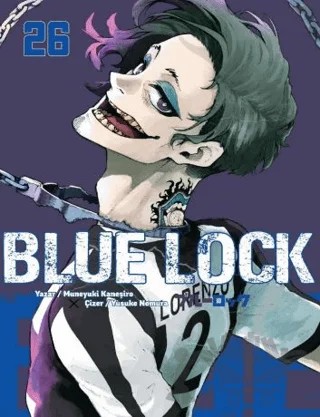 Blue Lock Cilt 26 – Muneyuki Kaneşiro, Yusuke Nomura – Komikşeyler Yayıncılık kitap kapağı