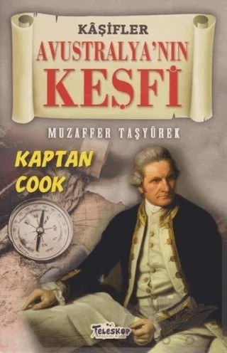 Avustralya'nın Keşfi - Kaşifler – Muzaffer Taşyürek – Teleskop Popüler Bilim kitap kapağı