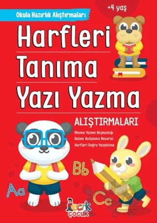 Harfleri Tanıma Yazı Yazma Alıştırmaları – Tuba Öztürk – Bıcırık Yayınları kitap kapağı
