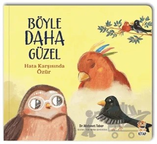 Böyle Daha Güzel - Hata Karşısında Özür – Mehmet Teber – Sincap Kitap kitap kapağı