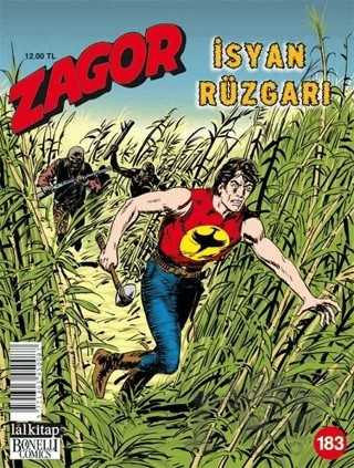 Zagor Sayı 183 – Lal Kitap kitap kapağı