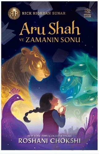Aru Shah ve Zamanın Sonu – Roshani Chokshi – İthaki Çocuk Yayınları kitap kapağı