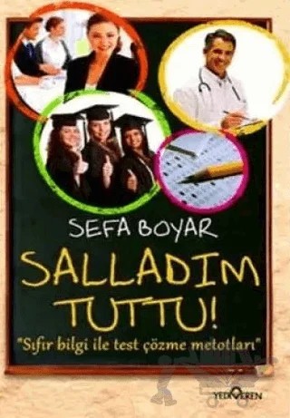 Salladım Tuttu – Sefa Boyar – Yediveren Yayınları kitap kapağı