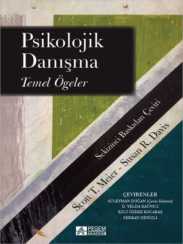 Psikolojik Danışma Temel Öğeler – Psikolojik Danışmanın Ögeleri – Pegem Akademi Yayıncılık kitap kapağı