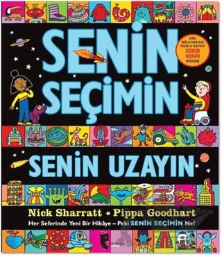 Senin Seçimin Senin Uzayın – Pippa Goodhart – Domingo Yayınevi kitap kapağı