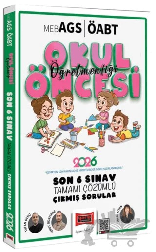 2026 ÖABT MEB-AGS Okul Öncesi Öğretmenliği Son 6 Sınav Çıkmış Sorular – Tufan Genç – Yargı Yayınevi kitap kapağı