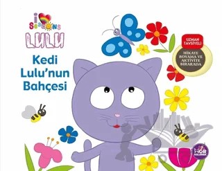 Kedi Lulu'nun Bahçesi – Kolektif – Mor Kelebek kitap kapağı