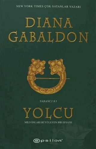 Yolcu – Diana Gabaldon – Epsilon Yayınevi kitap kapağı