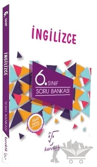 6. Sınıf İngilizce Soru Bankası – Nurdan Karbuz – Karekök Yayıncılık kitap kapağı