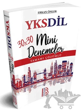 YKSDİL Mini Denemeler Çözümlü – Erkan Önler – Erkan Önler kitap kapağı