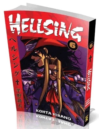 Hellsing 6. Cilt – Kohta Hirano – Gerekli Şeyler Yayıncılık kitap kapağı