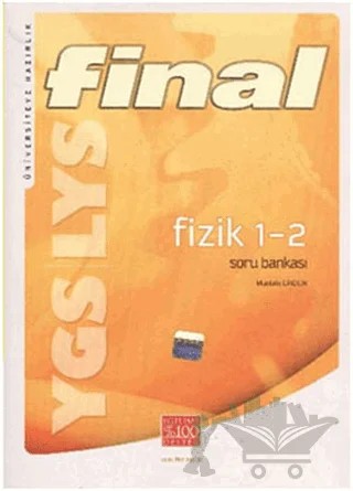 YGS - LYS Fizik Soru Bankası – Mustafa Erden – Final Yayınları kitap kapağı