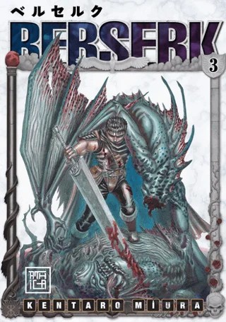 Berserk 3 – Kentaro Miura – Athica Yayınları kitap kapağı
