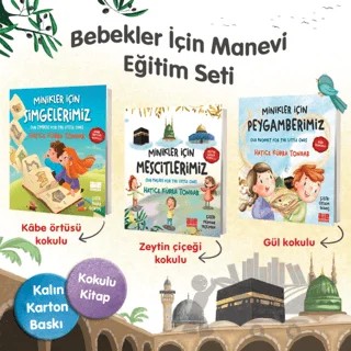 Bebekler İçin Manevi Eğitim Seti – Hatice Kübra Tongar – Aile Yayınları kitap kapağı