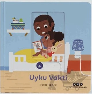 Hareketli Büyüyorum Serisi 3 – Uyku Vakti – Ilaria Falorsi – Yapı Kredi Yayınları kitap kapağı