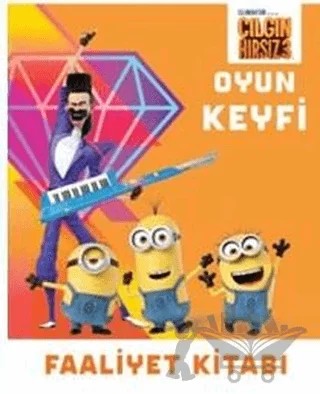 Çılgın Hırsız 3 - Oyun Keyfi Faaliyet Kitabı – Kolektif – Doğan Egmont Yayıncılık kitap kapağı