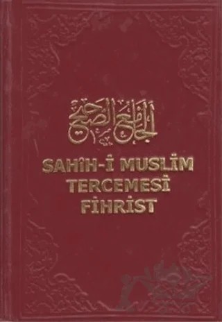 Sahih-i Muslim Tercemesi - Fihrist – Kolektif – Beka Yayınları kitap kapağı