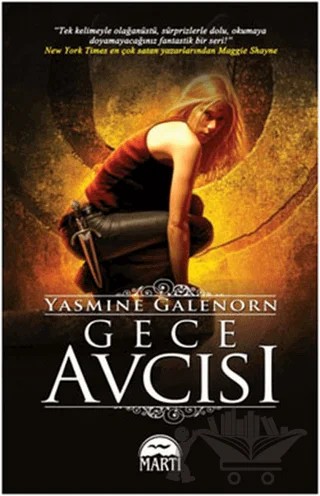 Gece Avcısı – Yasmine Galenorn – Martı Yayınları kitap kapağı