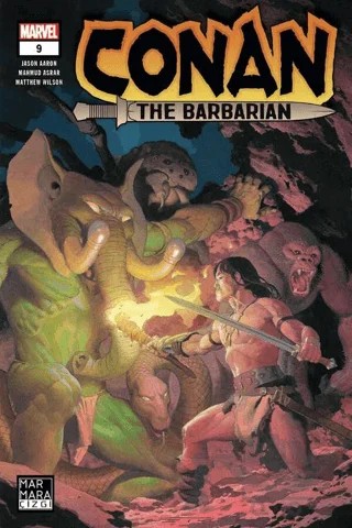 Conan 9 – Jason Aaron – Marmara Çizgi kitap kapağı