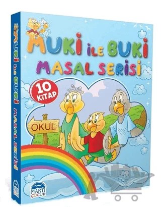 Muki ile Buki Masal Serisi (10 Kitap Takım) – Nesli Nur Azim – Martı Çocuk Yayınları kitap kapağı