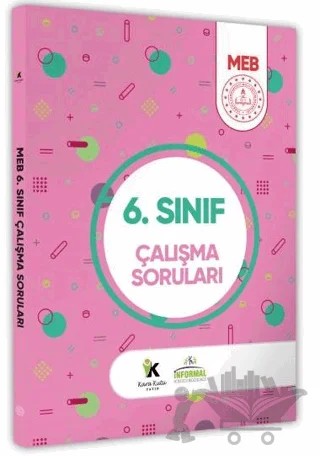 2025 6. Sınıf MEB Tüm Dersler Çalışma Soruları Soru Bankası – Kolektif – Karakutu Yayın kitap kapağı