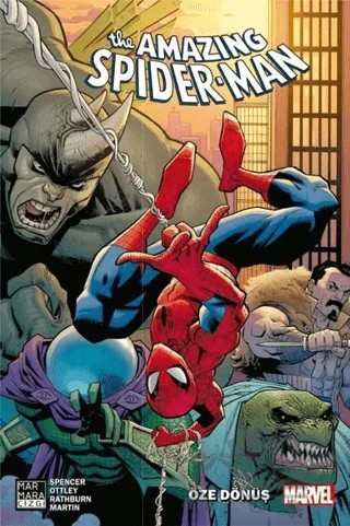 The Amazing Spider-Man Vol 5 Cilt 1: Öze Dönüş – Nick Spencer – Marmara Çizgi kitap kapağı