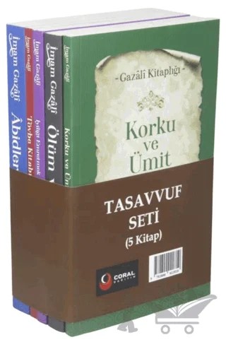 İmam Gazali - Tasavvuf Seti (5 Kitap) – İmam Gazali – Coral Dağıtım kitap kapağı