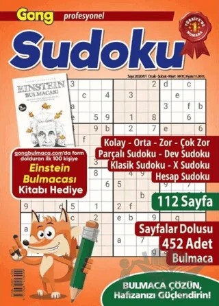 Maxi Gong Profesyonel Sudoku 1 – Kolektif – Maxi Yayıncılık kitap kapağı