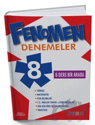 8. Tüm Dersler Branş Denemeleri – Kollektif – Fenomen Yayınları kitap kapağı
