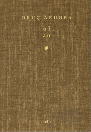 Ol / An – Oruç Aruoba – Metis Yayınları kitap kapağı