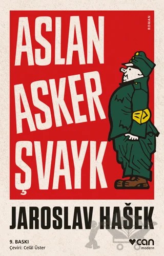Aslan Asker Şvayk – Jaroslav Haşek – Can Yayınları kitap kapağı