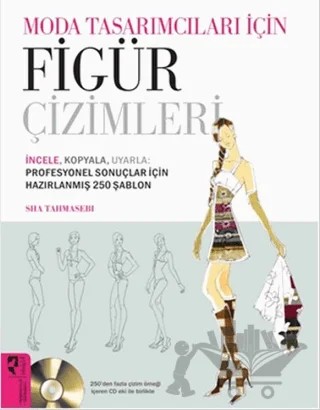 Moda Tasarımcıları İçin Figür Çizimleri – Sha Tahmasebi – HayalPerest Kitap kitap kapağı
