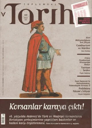 Toplumsal Tarih Dergisi Sayı: 160 – Tarih Vakfı Yurt Yayınları - Toplumsal Tarih Dergisi kitap kapağı