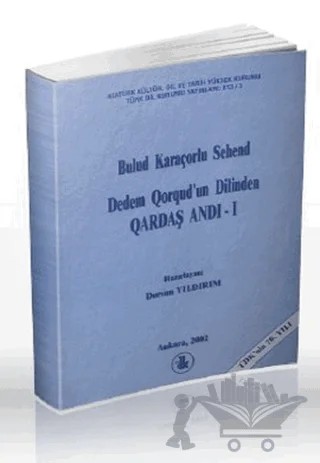Dedem Qorqud’un Dilinden Qardaş Andı - 1 – Bulud Karaçorlu Sehend – Türk Dil Kurumu Yayınları kitap kapağı