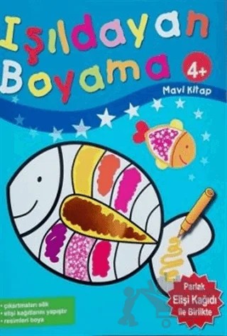 Işıldayan Boyama 4+ (Mavi Kitap) – Kolektif – Revzen Kitap kitap kapağı