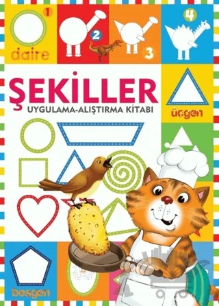 Şekiller / Uygulama - Alıştırma Kitabı – Kolektif – Mor Kelebek kitap kapağı
