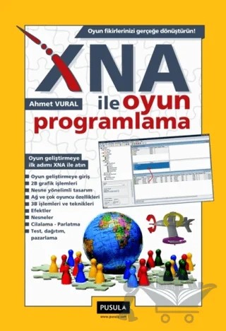XNA ile Oyun Programlama – Ahmet Vural – Pusula Yayıncılık kitap kapağı